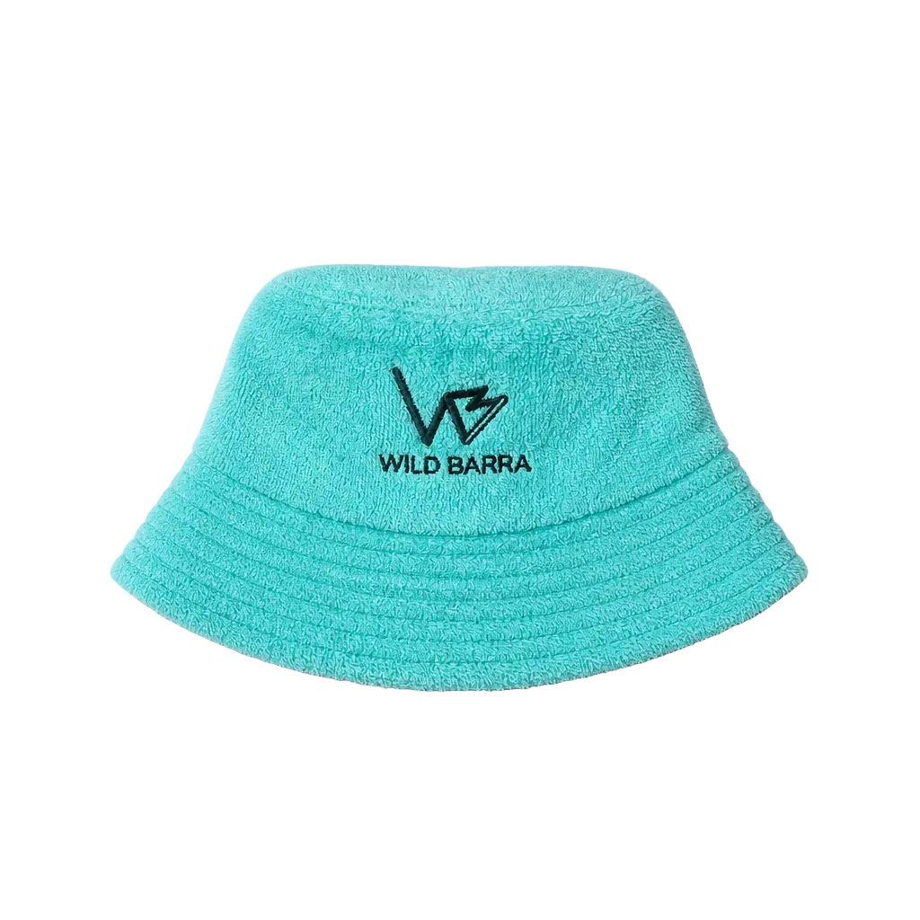 Wild Barra Terry Bucket Hat – Teal